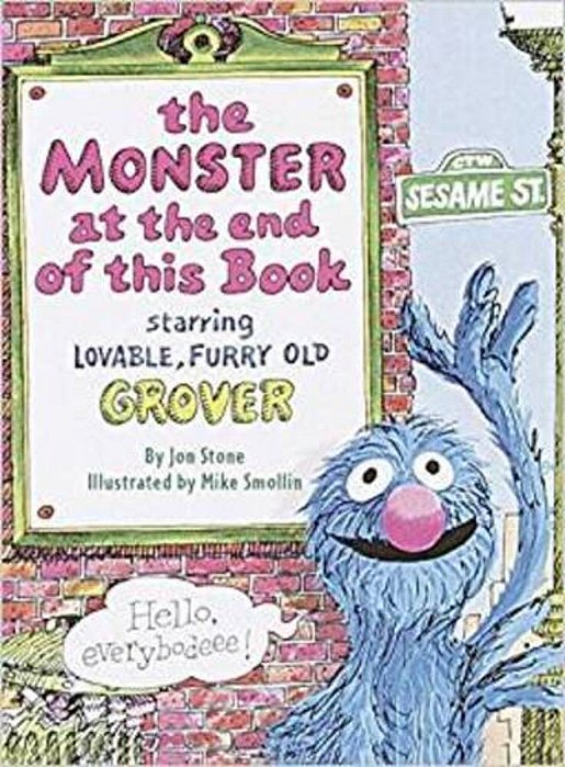 The Monster At The End Of This Book (Sesame Street) (Big Bird's Favorites Board Books)-..
