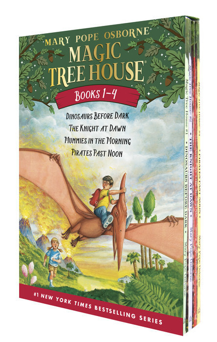 Magic Tree House Books 1-4 Boxed Set-..
