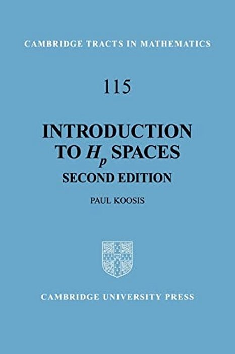 Introduction To Hp Spaces (Cambridge Tracts In Mathematics)-..
