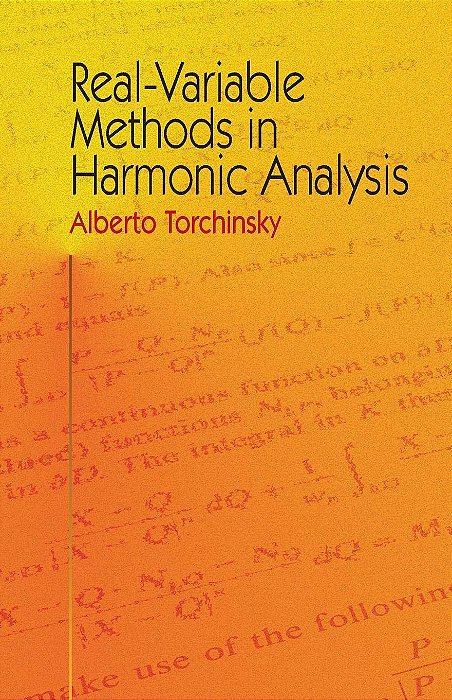 Real-Variable Methods In Harmonic Analysis-..