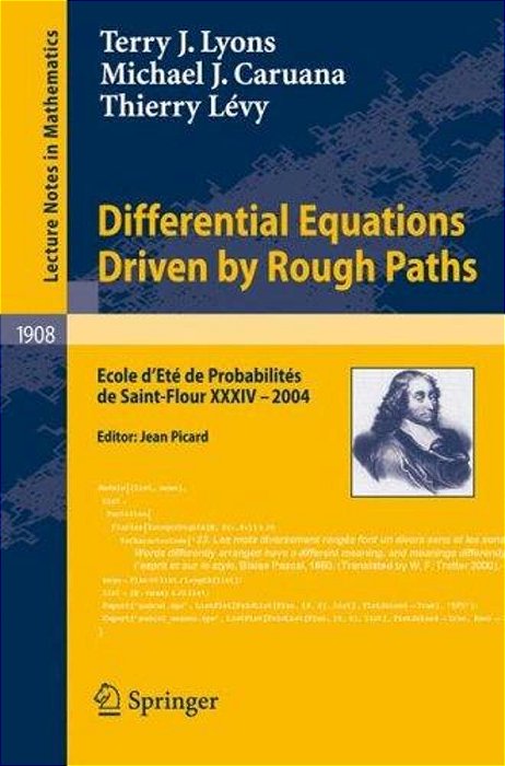 Differential Equations Driven By Rough Paths-..
