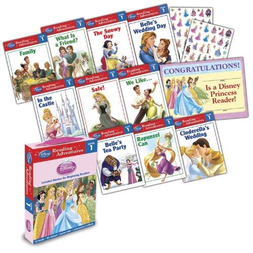 Disney Princess - Reading Adventures - Level 1 - Boxed Set-..