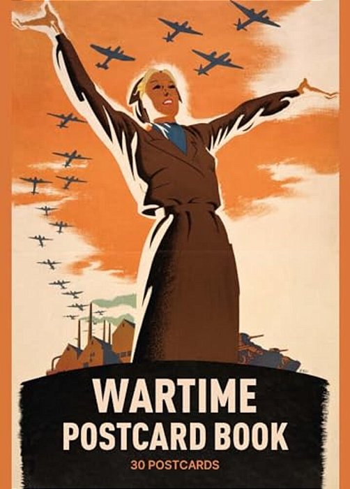 Wartime Postcard Book-..