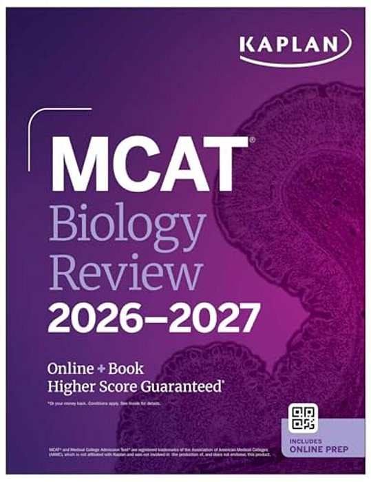 Mcat Biology Review 2026-2027: Online + Book-..