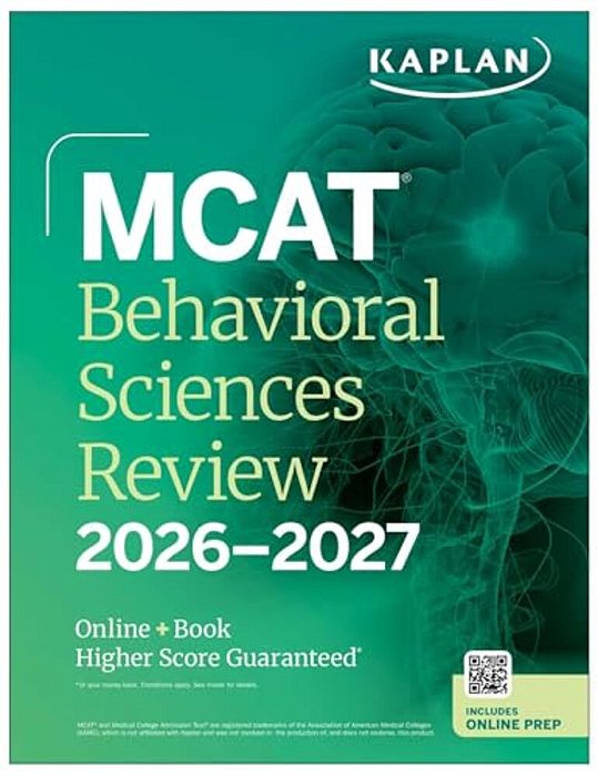 Mcat Behavioral Sciences Review 2026-2027: Online + Book-..
