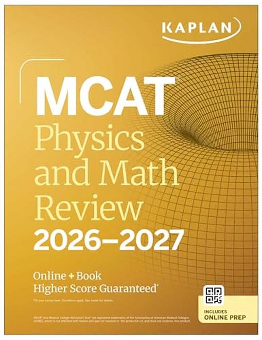 Mcat Physics And Math Review 2026-2027: Online + Book-..
