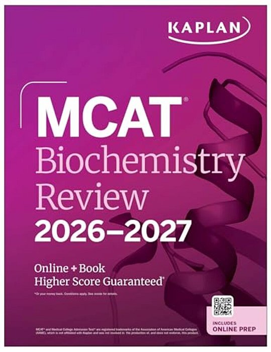 Mcat Biochemistry Review 2026-2027: Online + Book-..