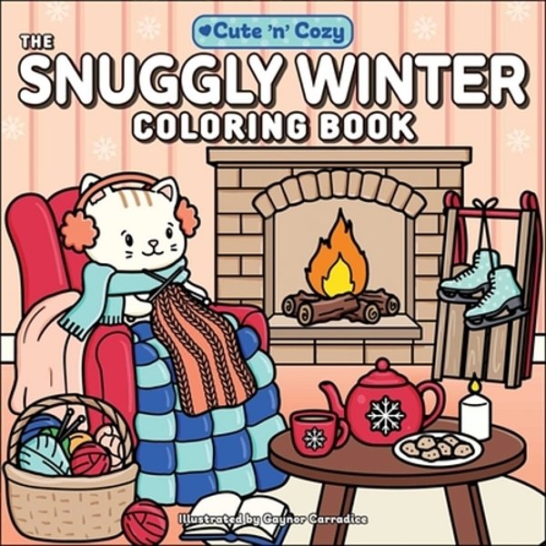 The Snuggly Winter Coloring Book-..