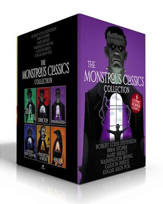 The Monstrous Classics Collection (Boxed Set): Dr. Jekyll And Mr. Hyde & Other Stories; Dracula; Frankenstein; The Legend Of Sleepy Hollow & Other Sto-..