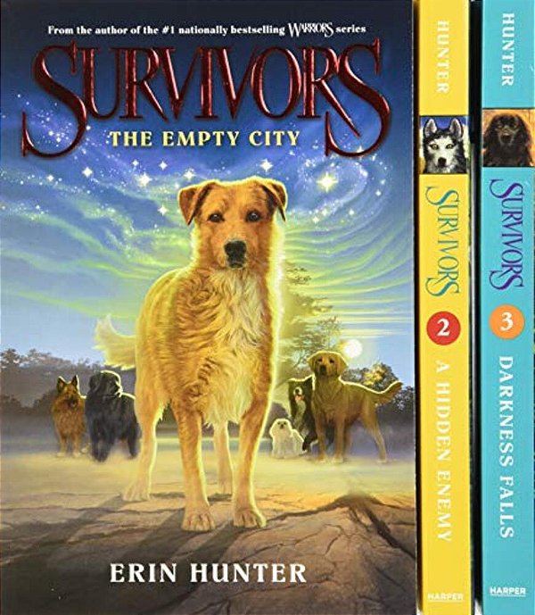 Survivors Box Set: The Empty City/a Hidden Enemy/Darkness Falls-..