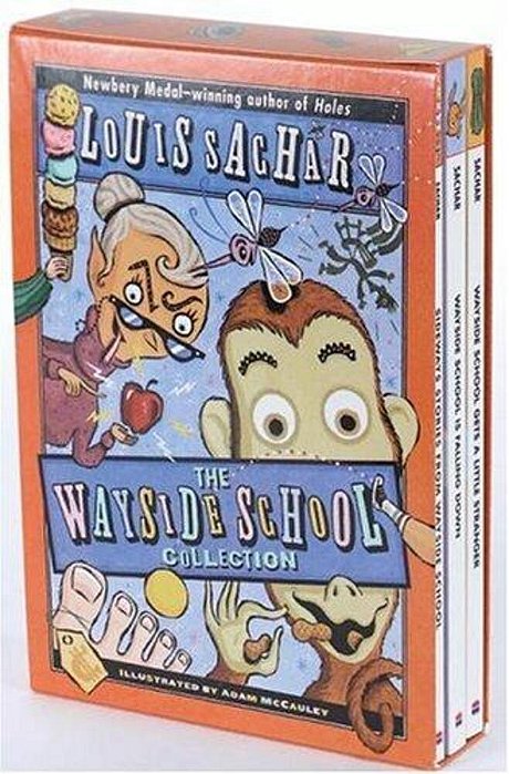 The Wayside School 3-Book Box Set: Sideways Stories From Wayside School, Wayside School Is Falling Down, Wayside School Gets A Little Stranger-..
