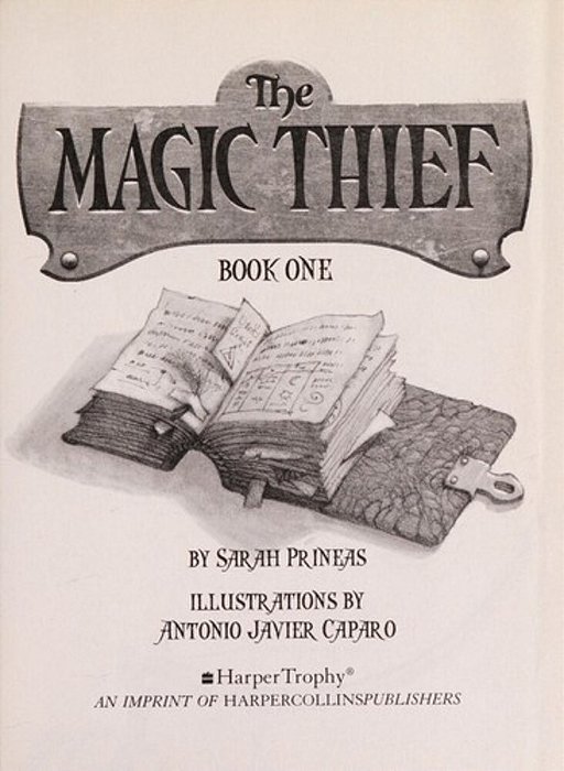 The Magic Thief, Book One-..