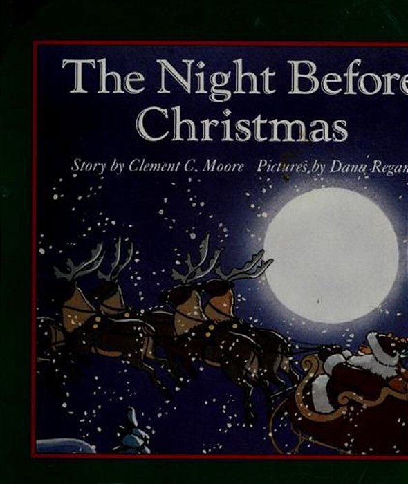 The Night Before Christmas Board Book: A Christmas Holiday Book For Kids-..