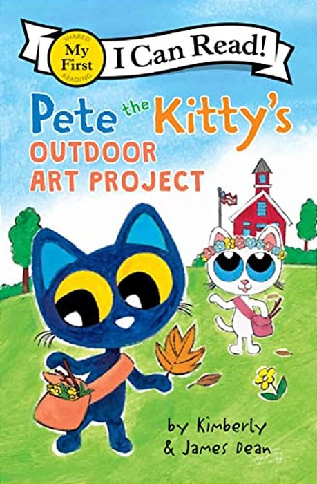 Pete The Kitty's Outdoor Art Project-..