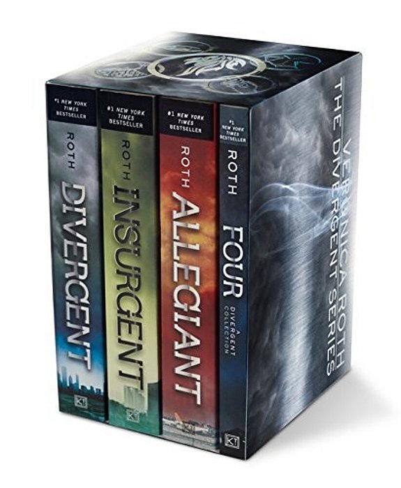 Divergent Series Set: Divergent, Insurgent, Allegiant, Four-..