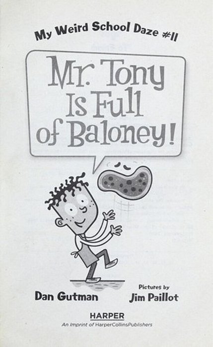 Mr. Tony Is Full Of Baloney!-..
