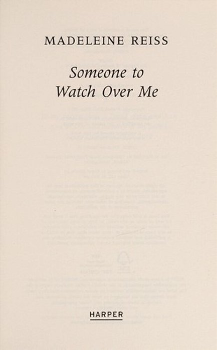 Someone To Watch Over Me-..