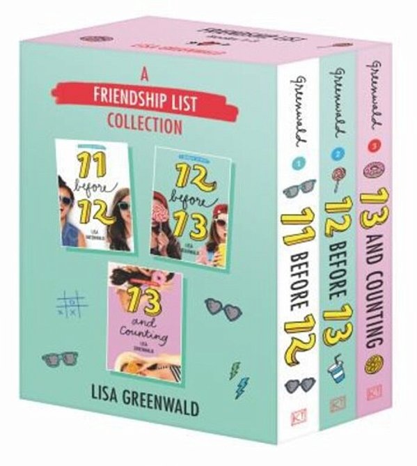 A Friendship List Collection 3-Book Box Set: 11 Before 12, 12 Before 13, 13 And Counting-..