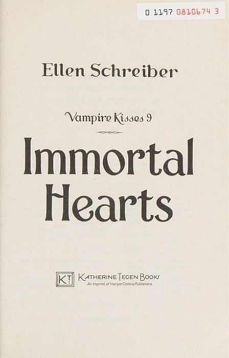 Vampire Kisses 9: Immortal Hearts-..