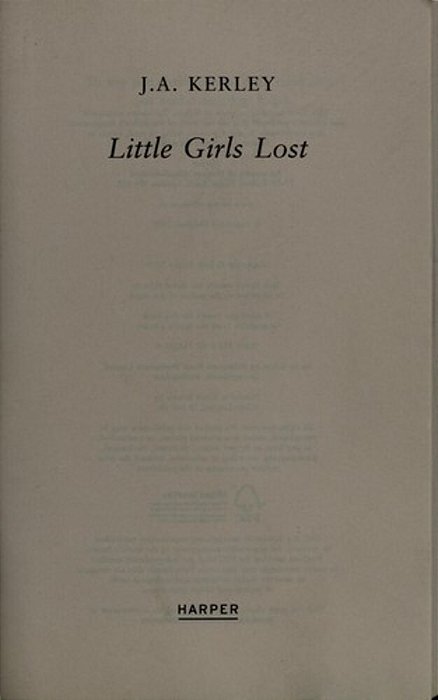 Little Girls Lost-..