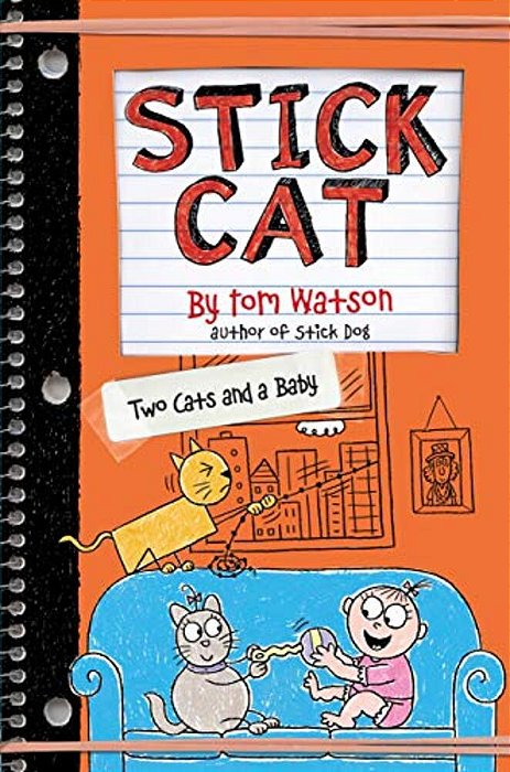 Stick Cat: Two Cats And A Baby-..