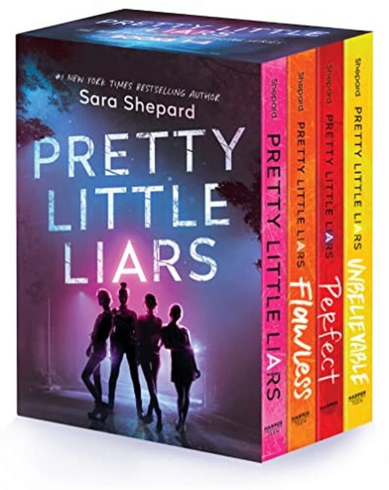 Pretty Little Liars 4-Book Paperback Box Set: Pretty Little Liars, Flawless Perfect, Unbelievable-..