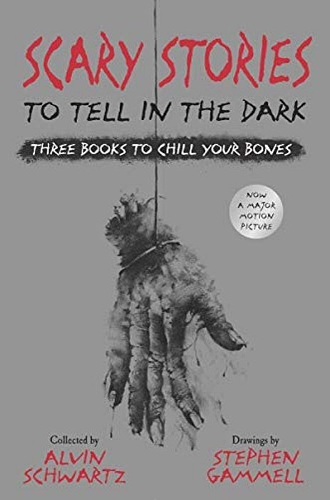 Scary Stories To Tell In The Dark: Three Books To Chill Your Bones: All 3 Scary Stories Books With The Original Art!-..