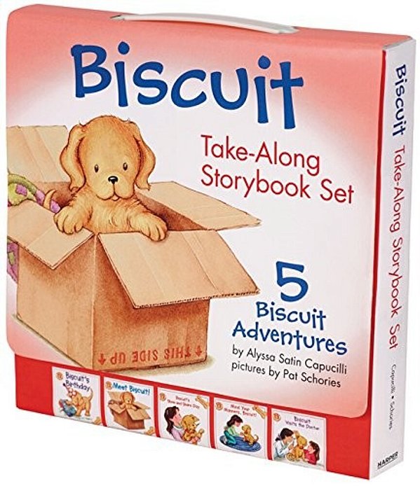 Biscuit Take-Along Storybook Set: A Box Of 5 Books Plus Activity Pages For Dog Lovers-..