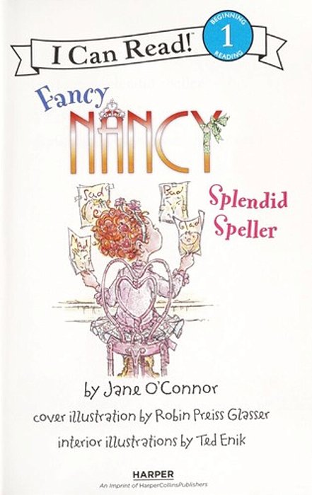 Fancy Nancy: Splendid Speller-..