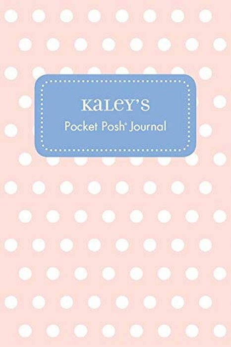 Kaley's Pocket Posh Journal, Polka Dot-..