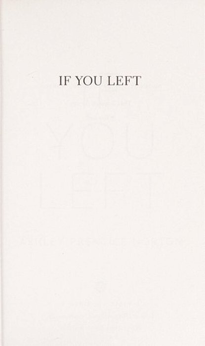 If You Left-..