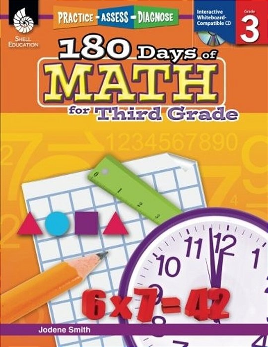 180 Days(tm) Math For Third Grade: Practice, Assess, Diagnose-..