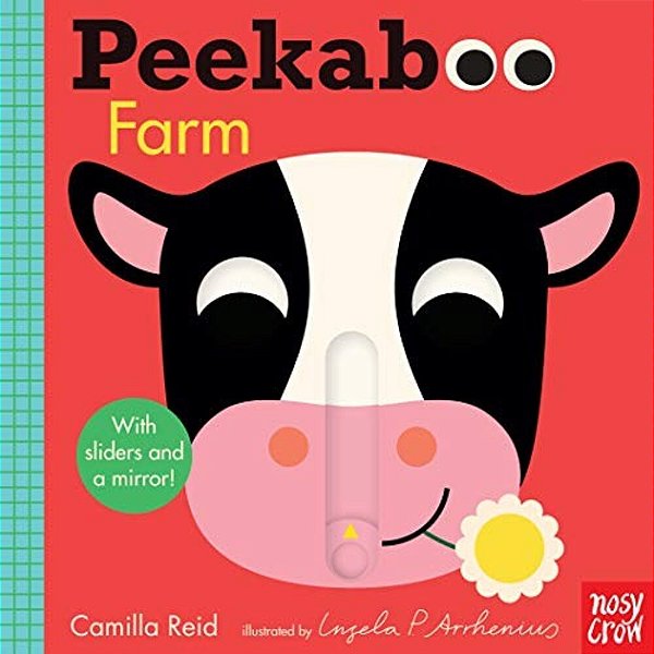 Peekaboo: Farm: (An Interactive Board Book For Babies & Toddlers With Mirror & Sliders To Push, Pull, Or Turn. Cute Artwork Includes Corn, Barn, Horse-..