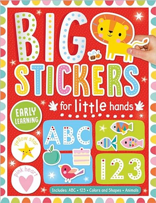 Big Stickers For Little Hands Early Learning-..