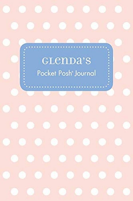 Glenda's Pocket Posh Journal, Polka Dot-..