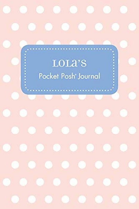 Lola's Pocket Posh Journal, Polka Dot-..