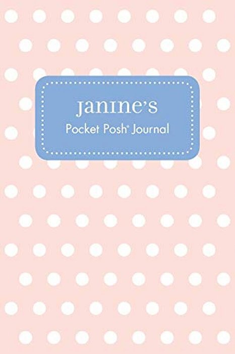 Janine's Pocket Posh Journal, Polka Dot-..