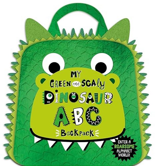 My Green And Scaly Dinosaur Abc Backpack-..