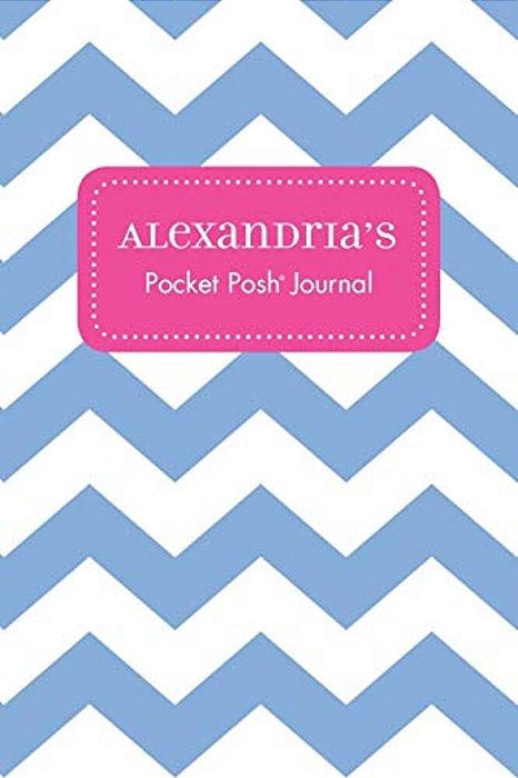Alexandria's Pocket Posh Journal, Chevron-..