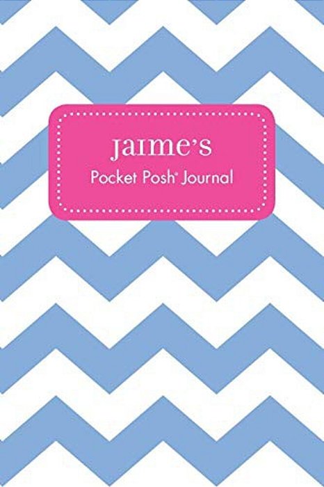 Jaime's Pocket Posh Journal, Chevron-..