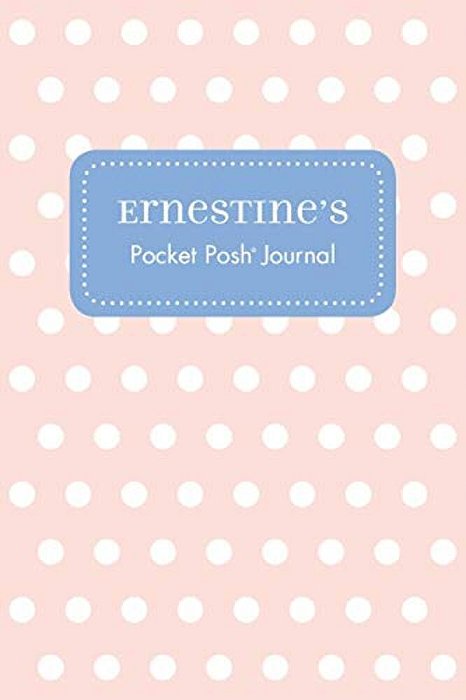 Ernestine's Pocket Posh Journal, Polka Dot-..