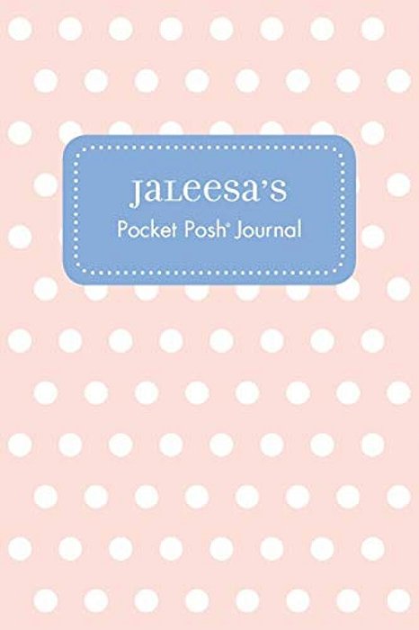 Jaleesa's Pocket Posh Journal, Polka Dot-..