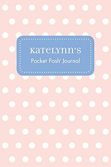 Katelynn's Pocket Posh Journal, Polka Dot-..