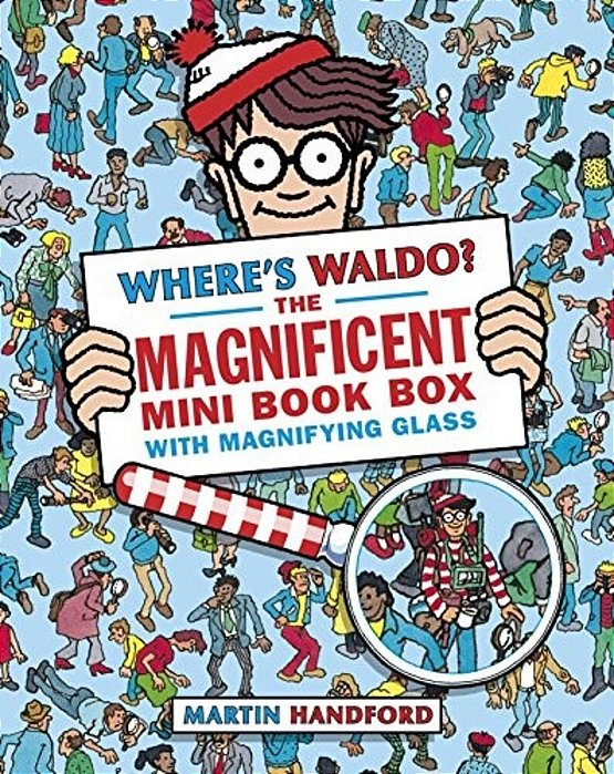Where's Waldo? The Magnificent Mini Boxed Set: (A Compact, Travel-Sized Box Set Of 5 Hidden Object Activity Books, Packed With Search & Find Puzzle Ad-..