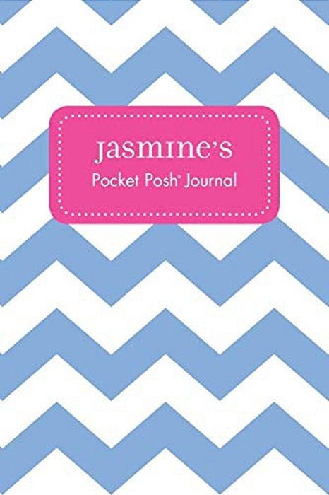 Jasmine's Pocket Posh Journal, Chevron-..