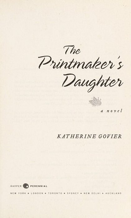 The Printmaker's Daughter-..