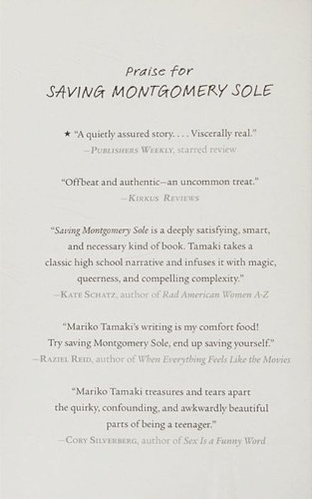 Saving Montgomery Sole-..