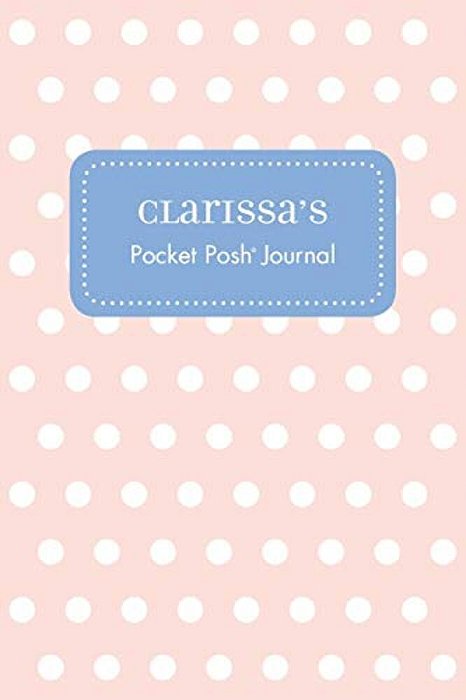 Clarissa's Pocket Posh Journal, Polka Dot-..