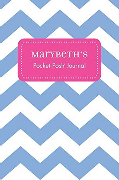 Marybeth's Pocket Posh Journal, Chevron-..