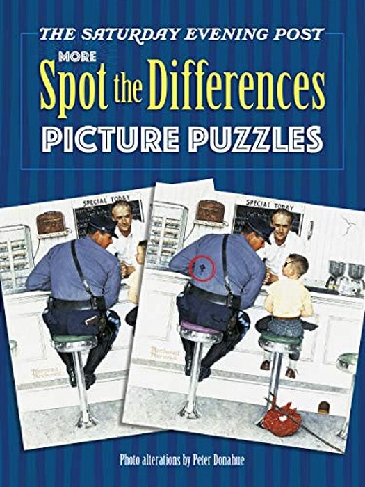 The Saturday Evening Post More Spot The Differences Picture Puzzles-..